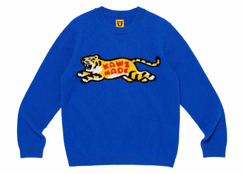 Human Made x KAWS Kids Knit Sweater Navy