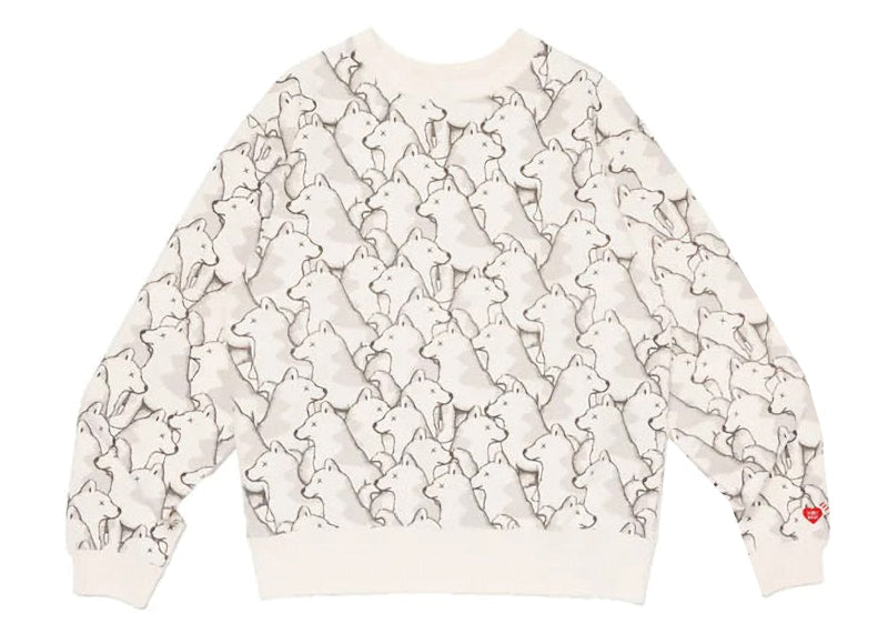 Human Made x KAWS Made I Sweatshirt Natural