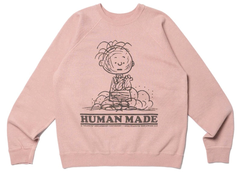 Human Made x Peanuts #2 Charlie Brown Sweatshirt Pink