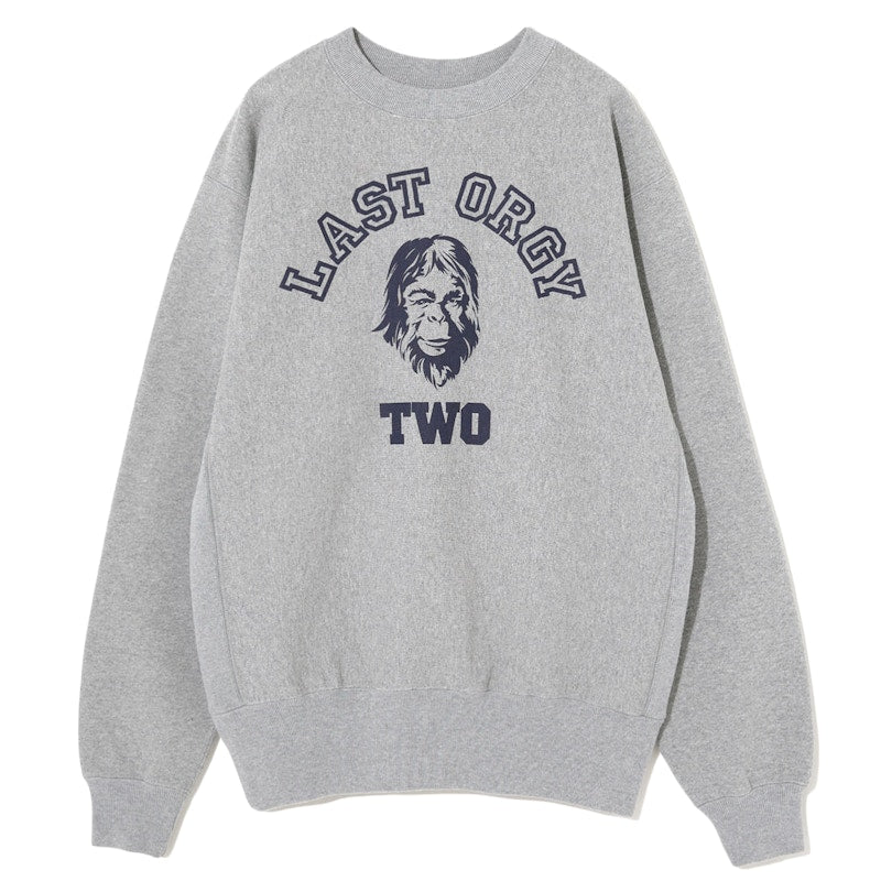 Human Made x Undercover Last Orgy 2 Crewneck Sweatshirt Grey Navy