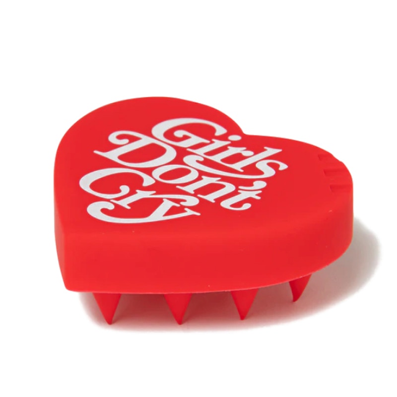 Human Made x Verdy Girls Don't Cry Kenzan By Uka Scalp Brush Red