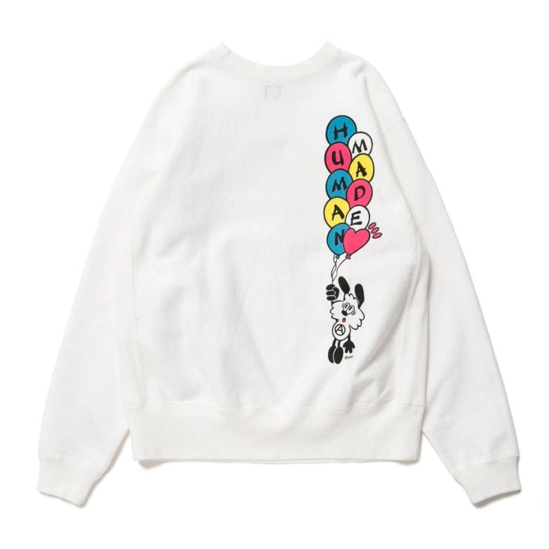 Human Made x Verdy Vick Crewneck Sweatshirt White