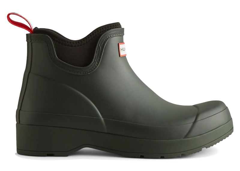 Hunter PLAY Neoprene Chelsea Boots Arctic Moss