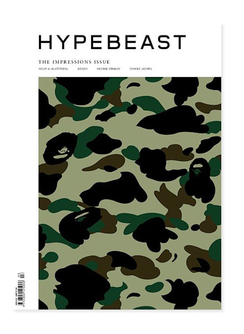 Hypebeast Magazine Issue 3: The Impressions Issue - Bape Cover Book Multi