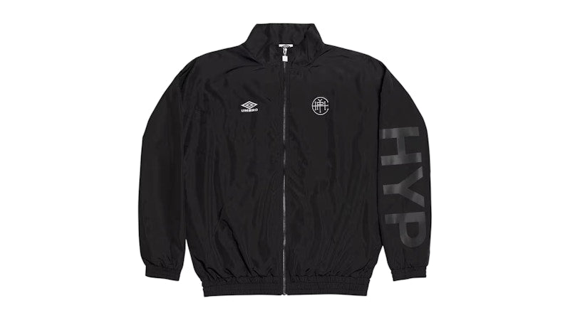 Hypebeast x Umbro 20th Anniversary Spellout Track Jacket Black