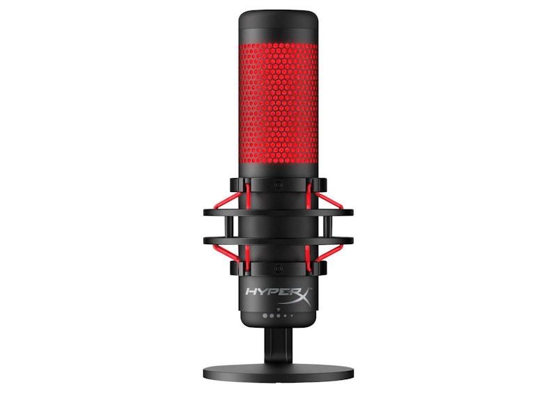 HyperX QuadCast Wired Multi-Pattern Electret Condenser Microphone HX-MICQC-BK Black