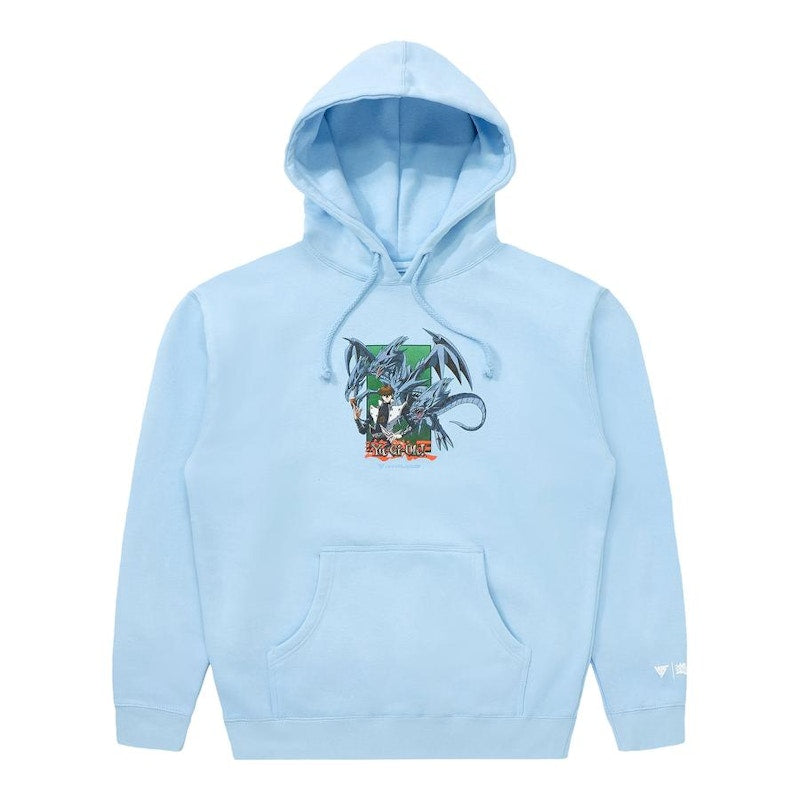 Hypland Yugioh Blue Eyes Ultimate Hoodie Powder Blue