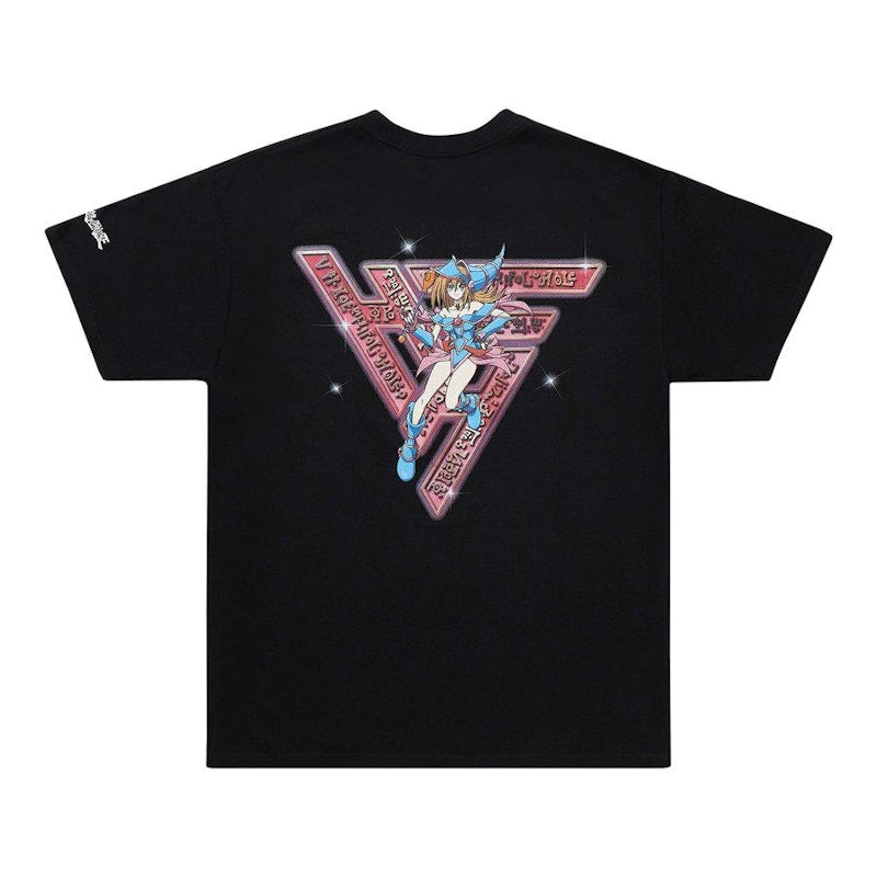 Hypland Yugioh Magician Sparkle Logo T-shirt Black