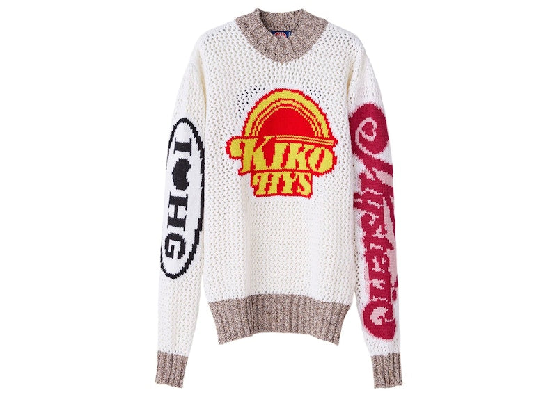 Hysteric Glamour x Kiko Kostadinov Women's Logo Mesh Pullover White