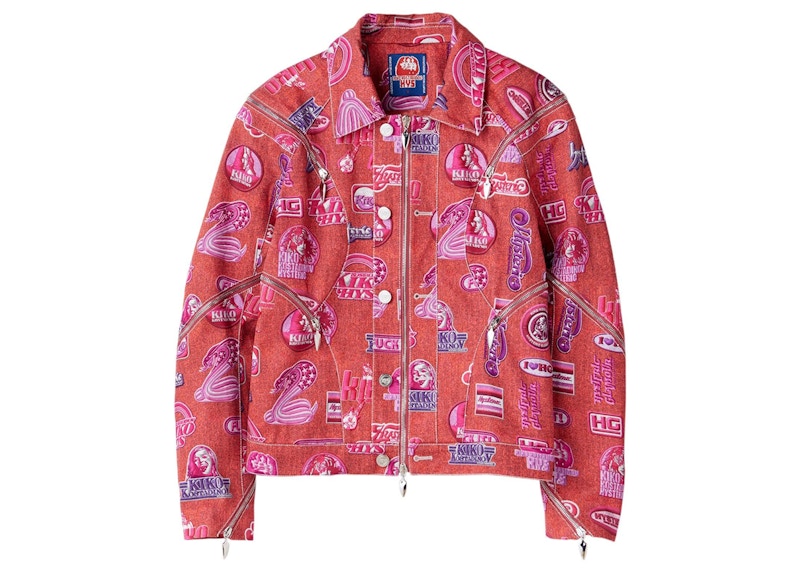 Hysteric Glamour x Kiko Kostadinov Women's Zip Moto Jacket Pink