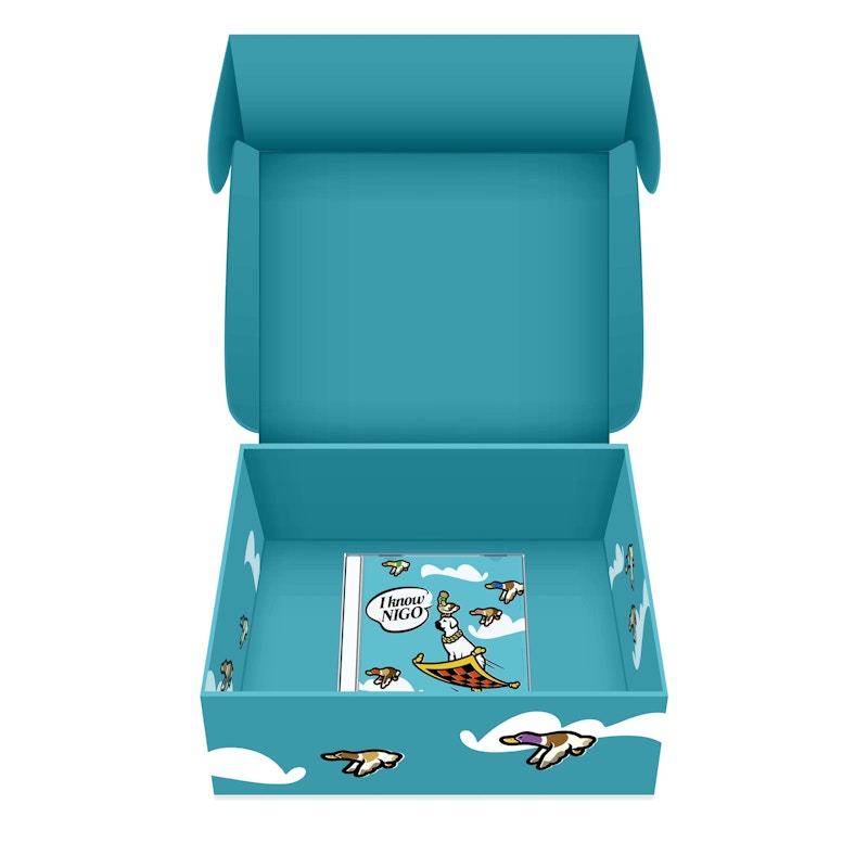 I Know Nigo T-Shirt and CD Box Set 3 White