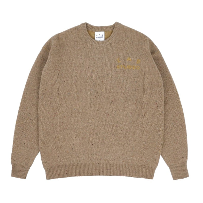 IAB Studio x Saddler Haus Knit Sweater Beige Cheese