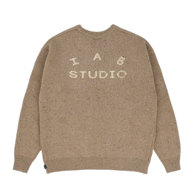 IAB Studio x Saddler Haus Knit Sweater Beige Plain