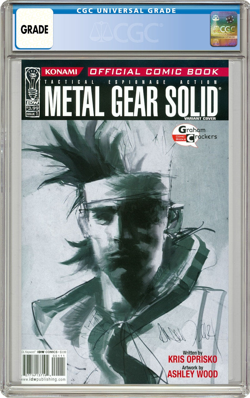 IDW Publishing Metal Gear Solid (2004) #1GRAHAM Comic Book CGC Graded