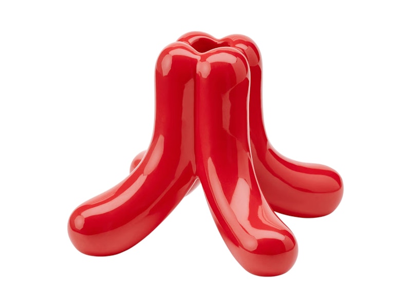 IKEA X Gustaf Westman Vinterfint Candlestick Red