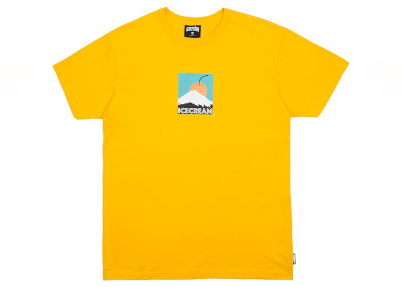 Ice Cream Cherry Tee Yellow