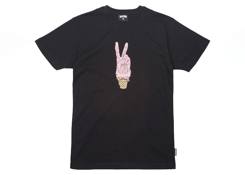 Ice Cream Cup Tee Black