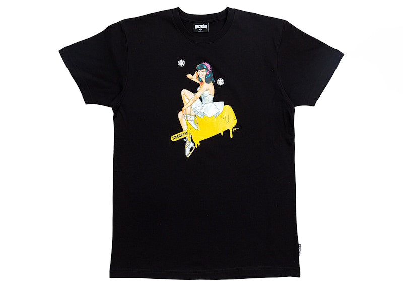 Ice Cream Figure Tee Black