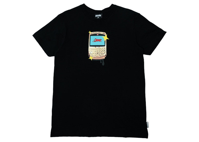 Ice Cream Gold Blackberry Tee Black
