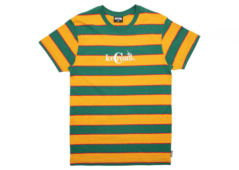 Ice Cream Henderon Knit Tee Green/Yellow