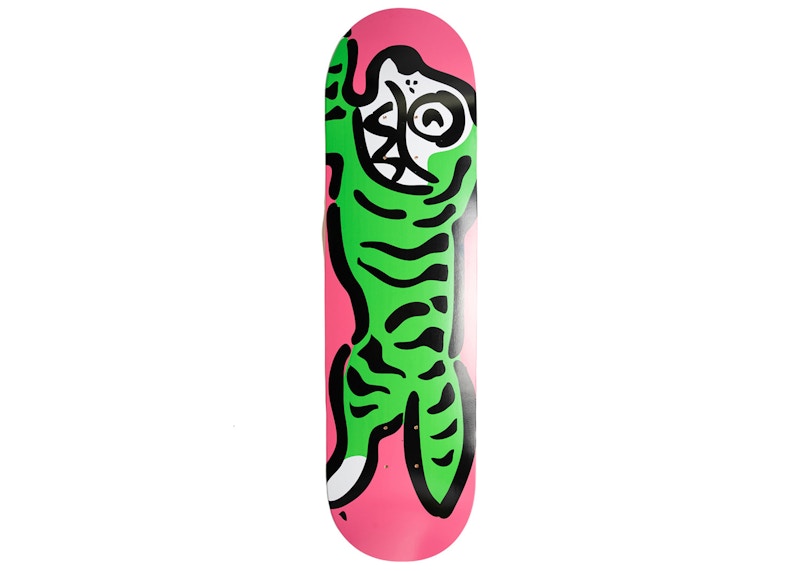 Ice Cream Hey Tiger Skateboard Deck Pink/Coral