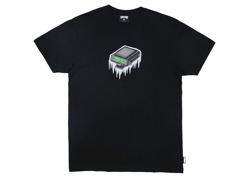 Ice Cream Pager Tee Black