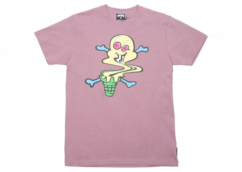 Ice Cream Swirl Tee Purple/Green