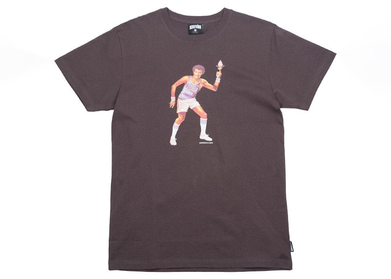 Ice Cream Twist Tee Brown