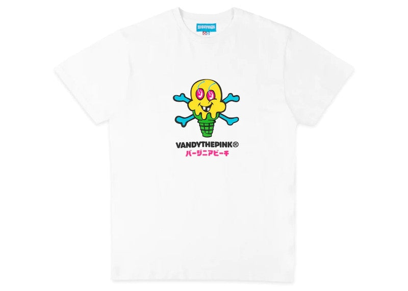 Ice Cream x Vandy Cones Tee White