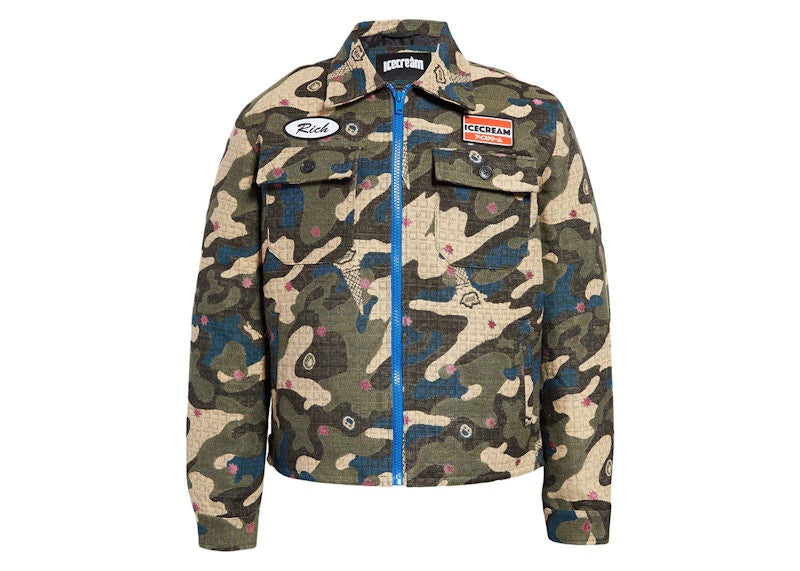 Ice Cream Pepper Jacket Jacket Camo
