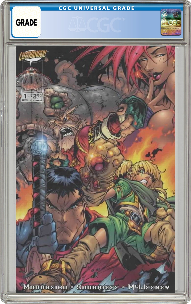 Image Battle Chasers (1998) #1B Comic Book CGC Graded
