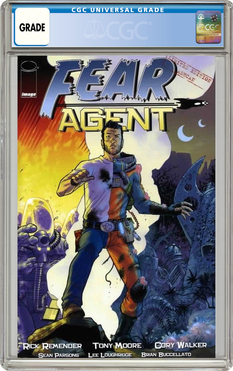 Image Fear Agent (2005) Ashcan #1 Comic Book CGC Graded
