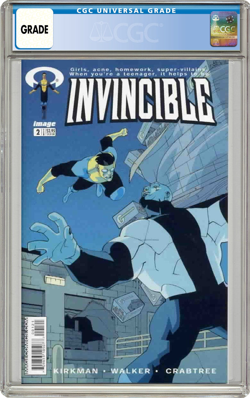 Image Invincible #2 Comic Book CGC Graded