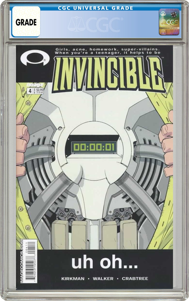 Image Invincible (2003 Image) #4 Comic Book CGC Graded