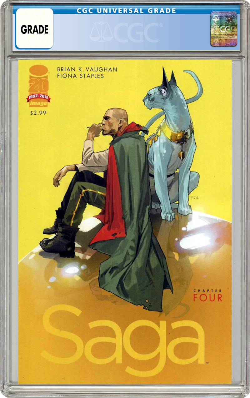 Image Saga (2012 Image) #4A Comic Book CGC Graded