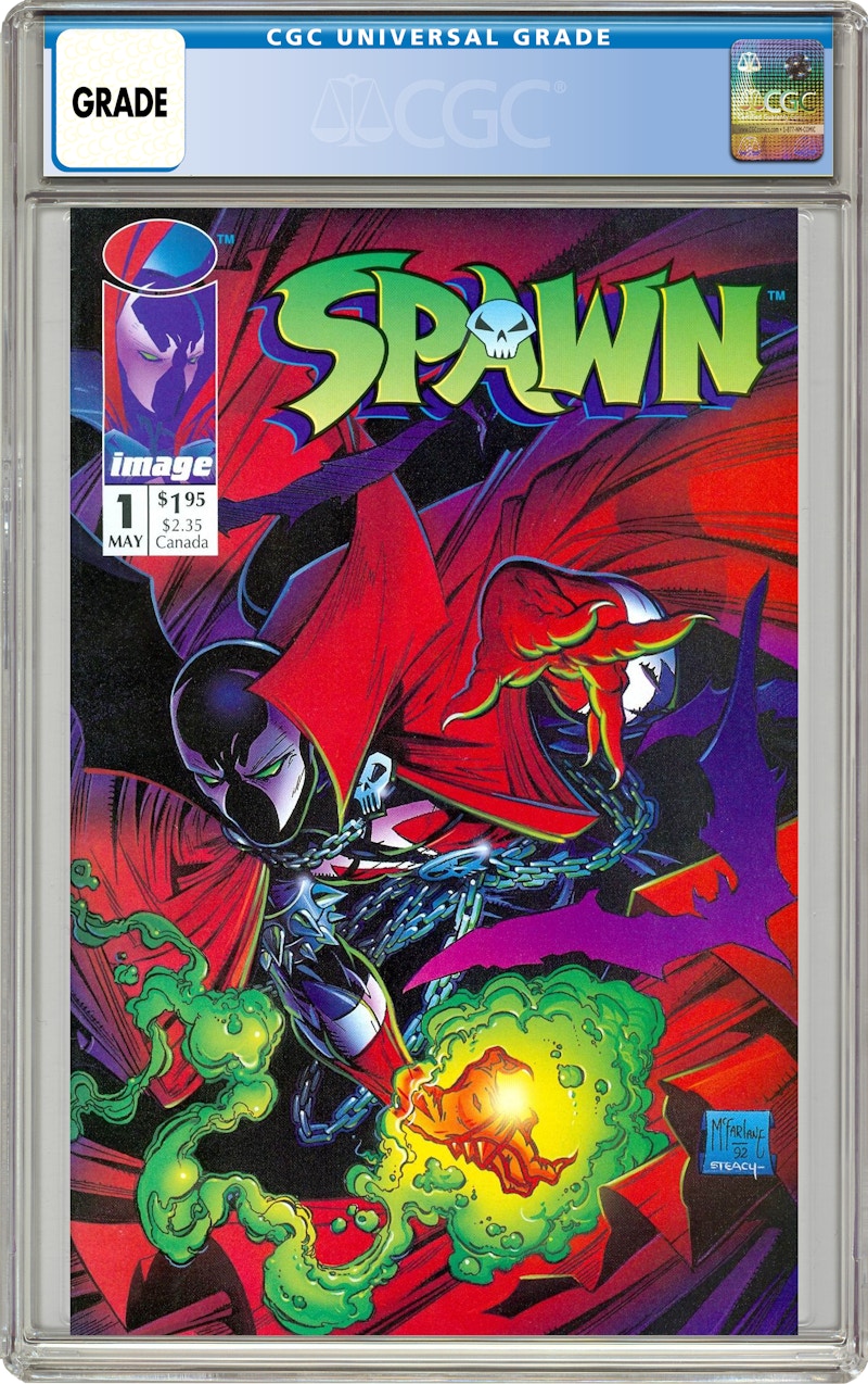 Image Spawn #1 Comic Book CGC Graded