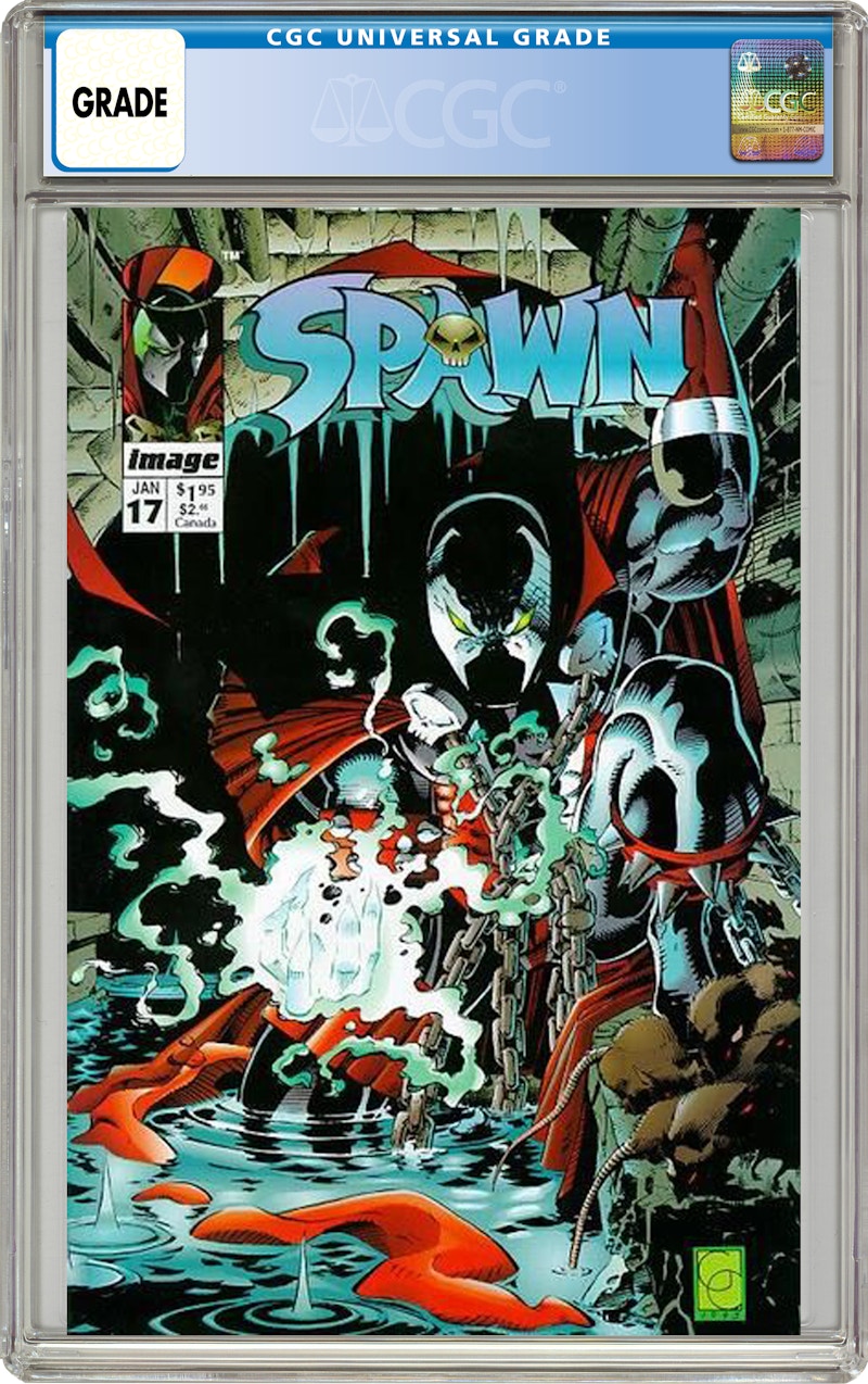 Image Spawn (1992 Image) #17 Comic Book CGC Graded