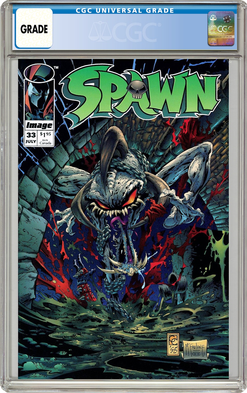Image Spawn (1992 Image) #33 Comic Book CGC Graded