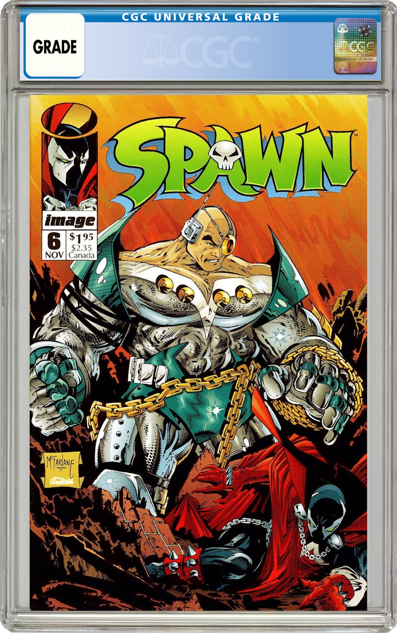 Image Spawn (1992 Image) #6D Comic Book CGC Graded