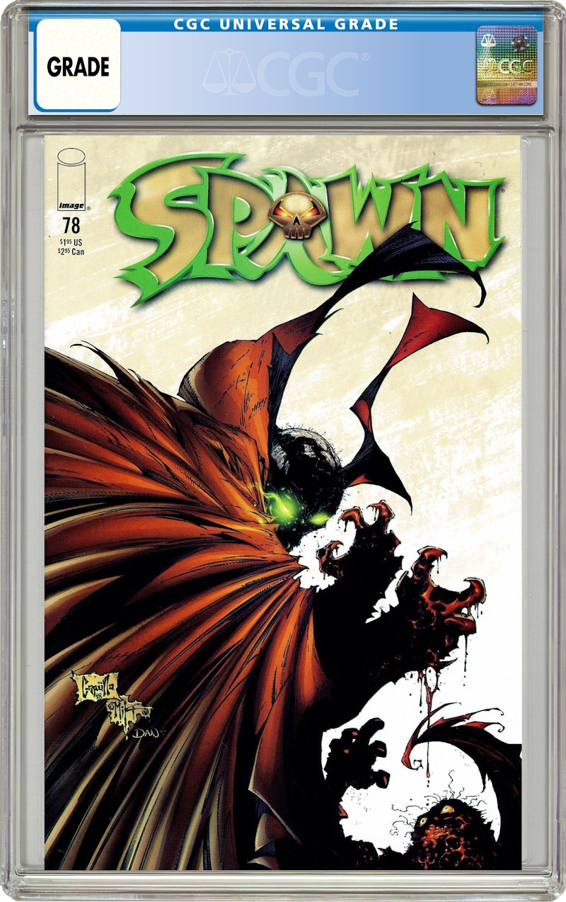 Image Spawn (1992 Image) #78 Comic Book CGC Graded