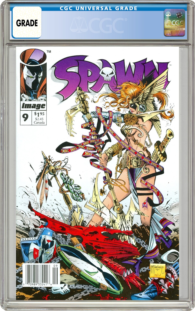 Image Spawn (1992 Image) #9N Comic Book CGC Graded