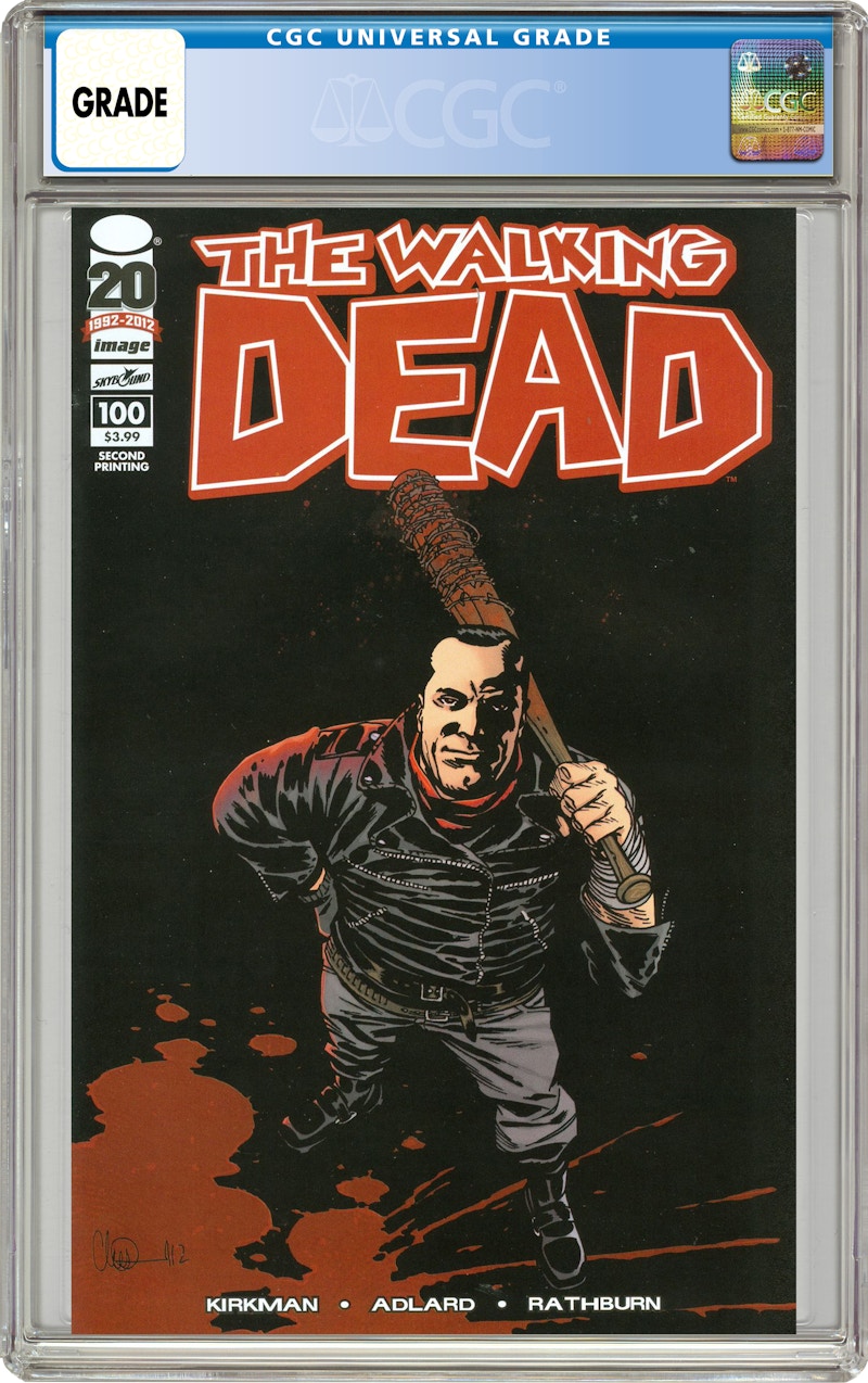 Image Walking Dead (2003 Image) #100REP.2ND Comic Book CGC Graded