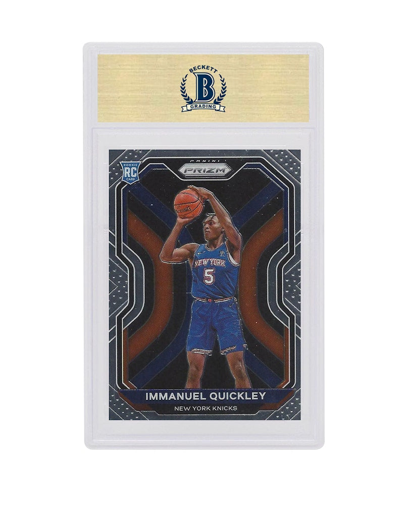 Immanuel Quickley 2020 Panini Prizm Rookie #296 (PSA or BGS Graded)