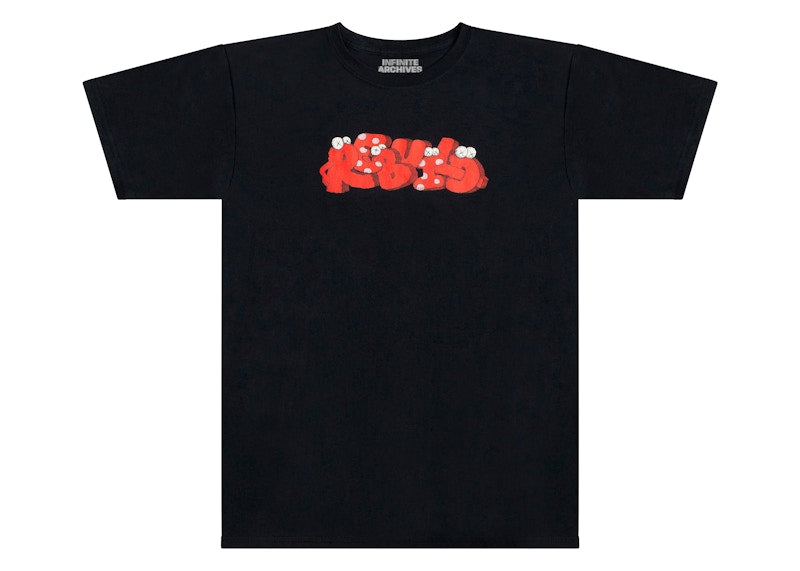 Infinite Archives x KAWS Rebuild T-shirt Black