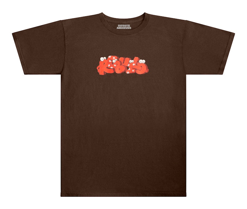 Infinite Archives x KAWS T-Shirt Brown
