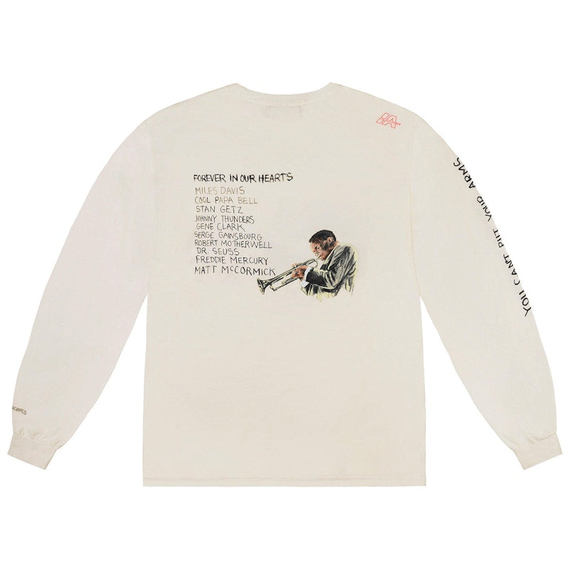 Infinite Archives x Matt Mccormick Forever In Our Hearts DSM Eexclusive L/S Tee Ivory