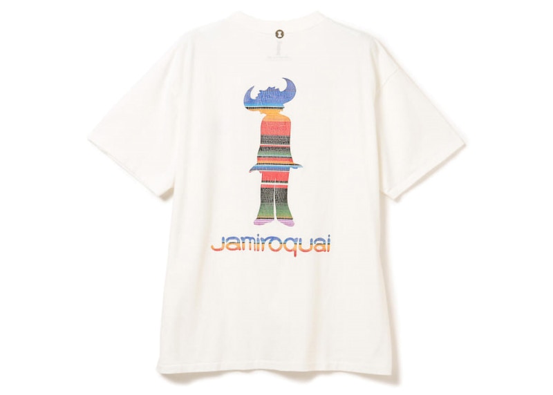 Insonnia Projects x Jamiroquai BM T-Shirt Vintage White