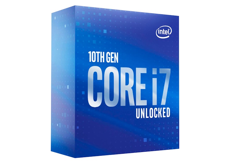 Intel Intel Core i7-10700K 10th Generation 8-Core, 16-Thread , 3.8 GHz (5.1 GHz Turbo) Socket LGA1200 Unlocked Desktop Processor BX8070110700K