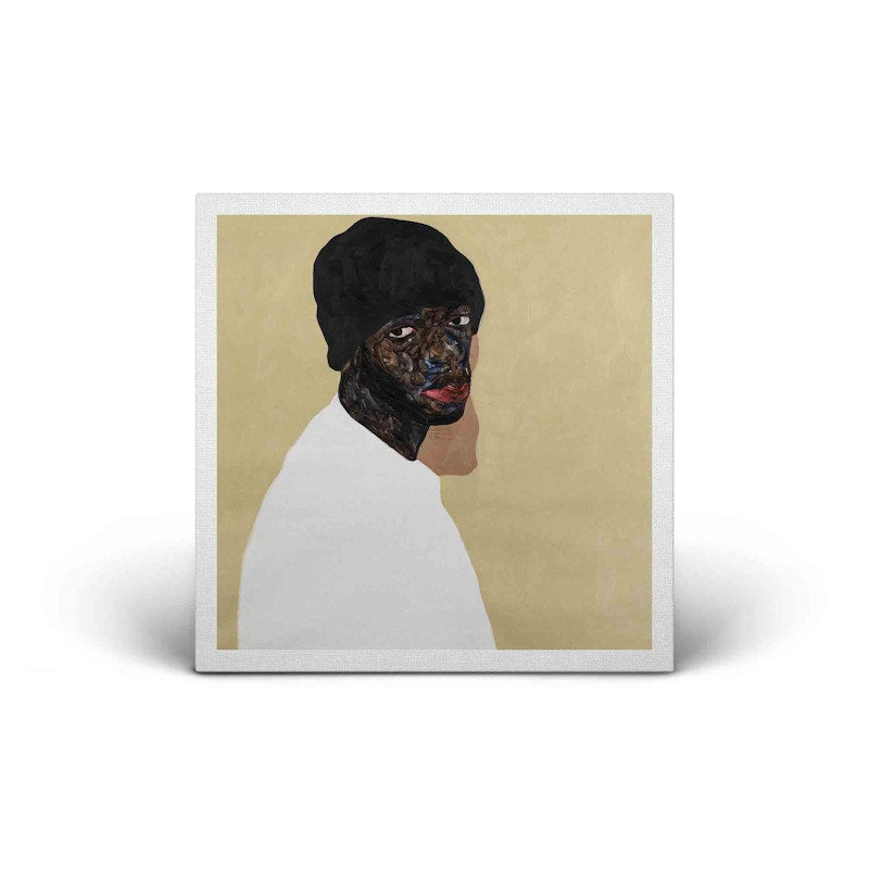 Interscope Records 6lack - Free 6lack by Amoako Boafo Gallery Vinyl Record (Signed, Edition of 100)