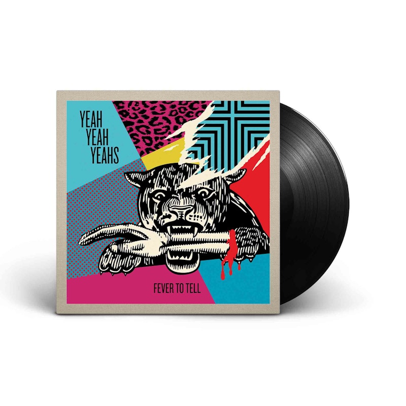 Interscope Records Yeah Yeah Yeahs - Fever to Tell by Shepard Fairey Gallery Vinyl Record (Signed, Edition of 100)